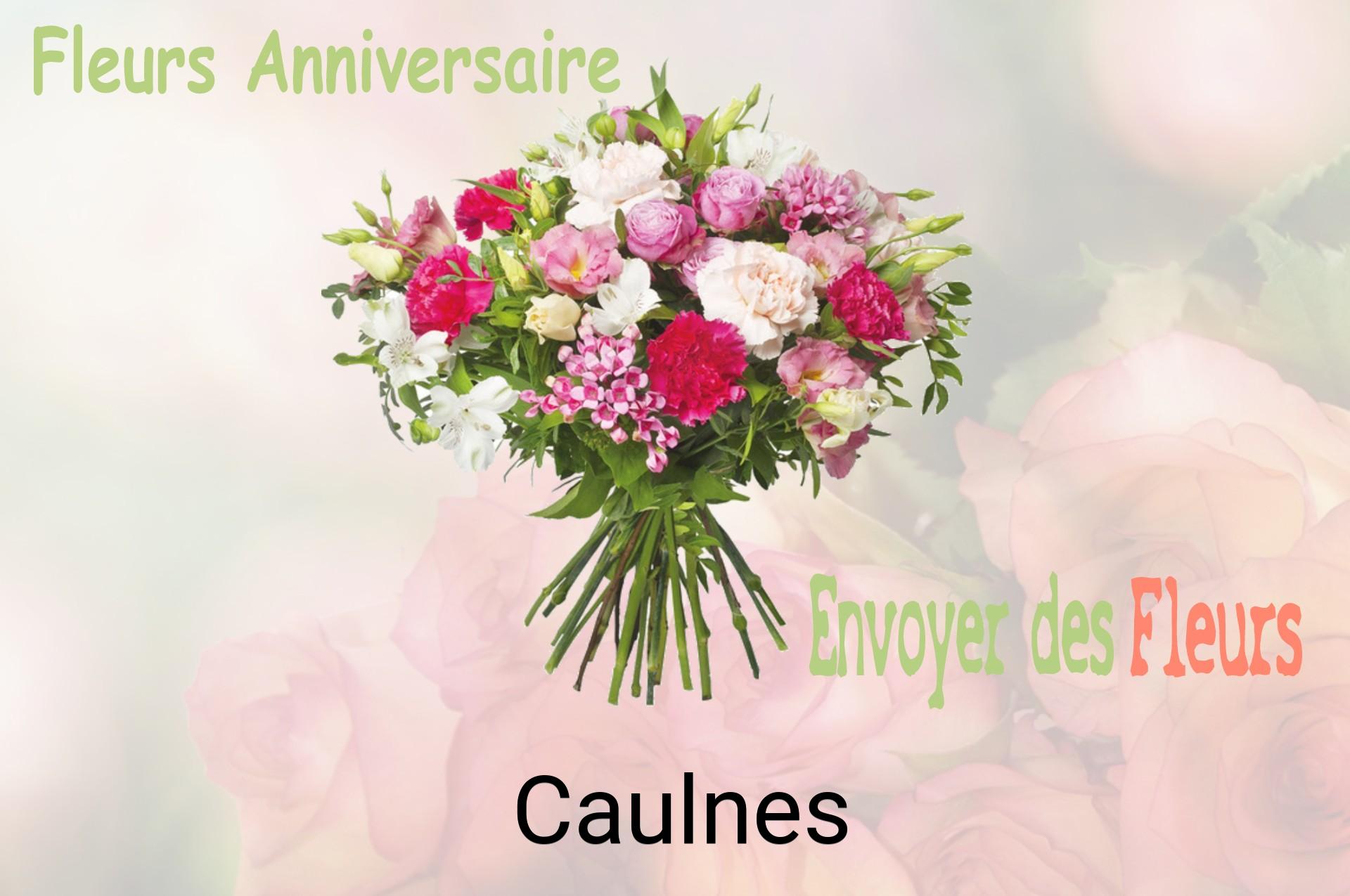 Bouquet de fleurs d’anniversaire livré à Caulnes
