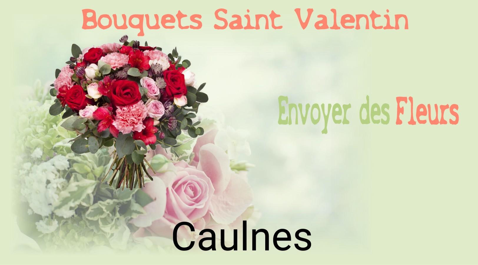 Roses de Saint-Valentin livrées à Caulnes